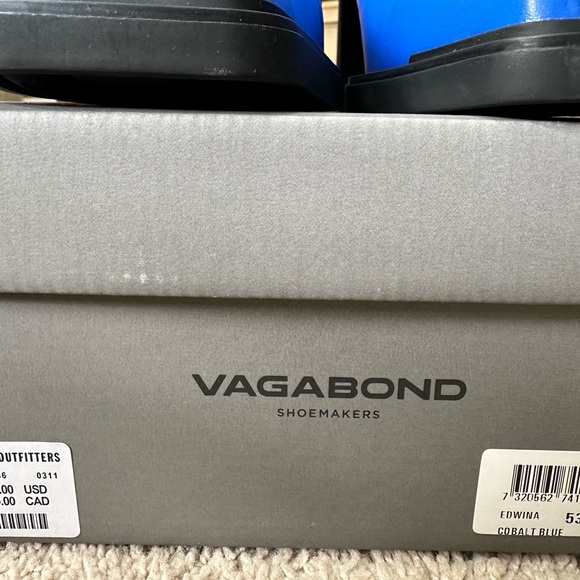 Vagabond Edwina Cobalt Blue shoes size 39 - Picture 3 of 7